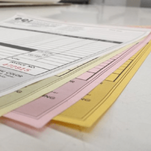 NCR Invoice Receipt books